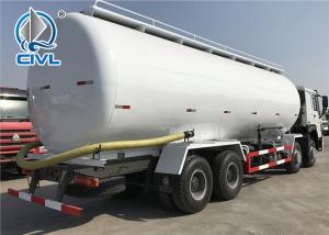 Quality Heavy Duty 12 Wheel Bulk Powder Construction Water Trucks 35.0 Cubic Meters Bulk Cement Truck for sale