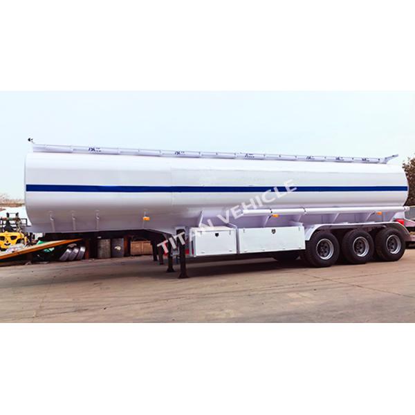 TITAN 40000 Liters 6 Compartments Oil Diesel Fuel Tanker Trailer Fuel Tank Semi Trailer for Sale in Namibia