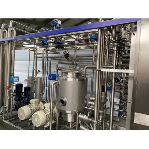 1000L Tubular UHT Milk Sterilizer Machine SUS304 Material