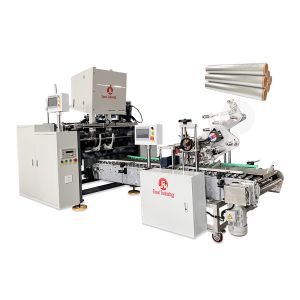 Fully Automatic Foil Slitting Rewinding Machine 4 Spindles Aluminum Foil