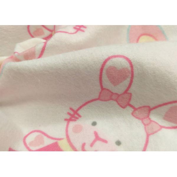Cartoon Animal Print Cotton Flannel Cloth 20*10 Single Sided Brush