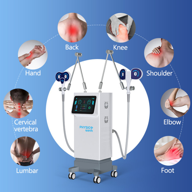 High Power Double MagnetoTherapy Device 6 Tesla 4 Applicators for Pain Relief,