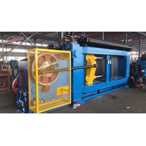 60x80 Mesh Opening Type Gabion Mesh Machine Steady Fuction High Potency