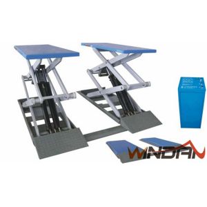 Ultra Thin Structure Hydraulic Car Lift explosion-proof For 3.0T Lifting