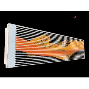 P10.4 Transparent Grill LED Smart Screen With Light Weight