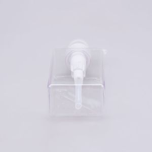 150ml Screw Closure Cuboid Lotion Airless Cosmetic Pump Bottle