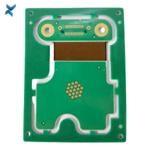 Rigid Flex PCB Board Flexible Adhesive With ENIG Surface Treatment