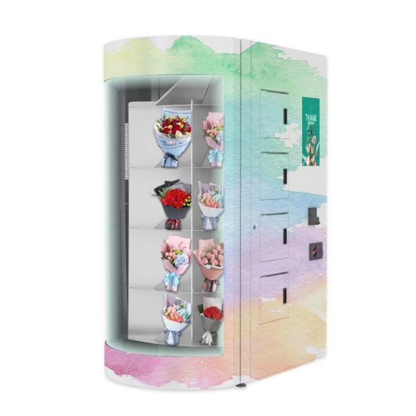 Buy Humidify Temperature Control Flower Vending Machine With Lcd Touch Screen at wholesale prices