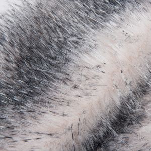 1100g/m Knitted Backing Faux Fur Fabric for Ladies Vest Luxury Long Pile
