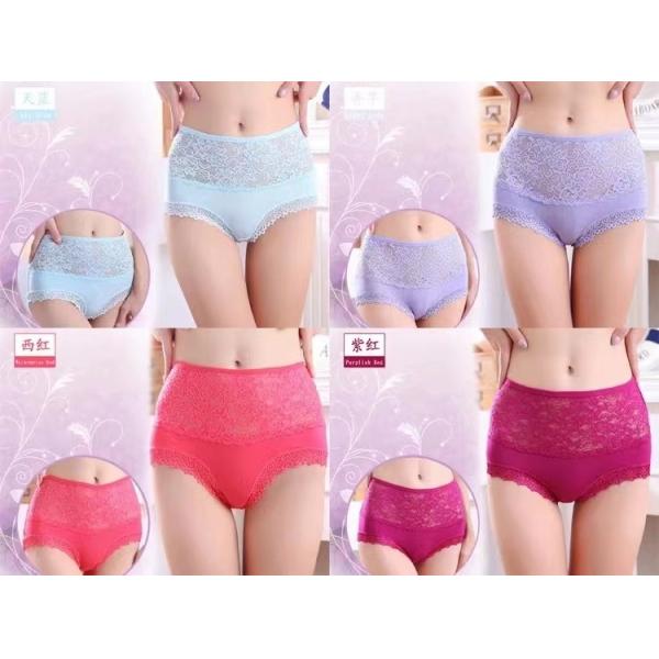 Buy Custom Seamless Women Underwear Elastic Waist Triangular Panty 52 at wholesale prices