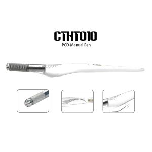 China Permanent Makeup Acrylic PCD Eyebrow Manual Tattoo Pen With Blades on sale