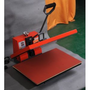 Flatbed Sublimation Heat Press Transfer Machine Stable Working System