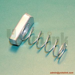 High Quality Metal M8 Long Spring Channel Nut For strut channel