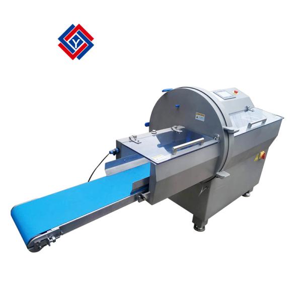 OEM 380V 50HZ 3P 200pcs/min Frozen Bacon Slicer Machine