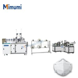 Quality 11kw Mask Making Equipment 40-55 Pcs / Min 6000(L)*880(W)*1400(H)Mm for sale
