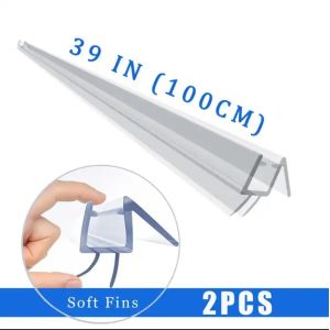 Waterproof PVC Weather Strip for Glass Thickness 6mm/8mm/10mm/12mm 2.2 Meters