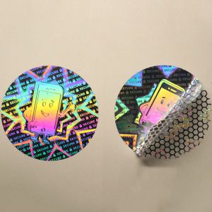 Design printing custom 3d hologram sticker /3d holographic security label