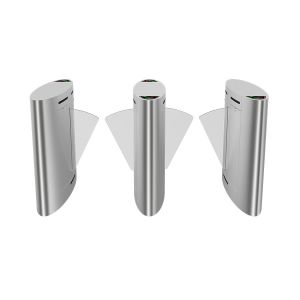 304 Stainless Steel Magnetic Flap Barrier Turnstile Gate Security Smart