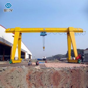 Single Beam 5 Ton Gantry Crane Semi Goliath Crane