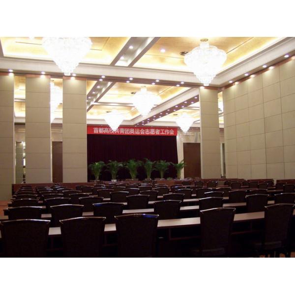 Aluminium Track Portable Movable Sliding Partition Walls / Soundproof Room Dividers