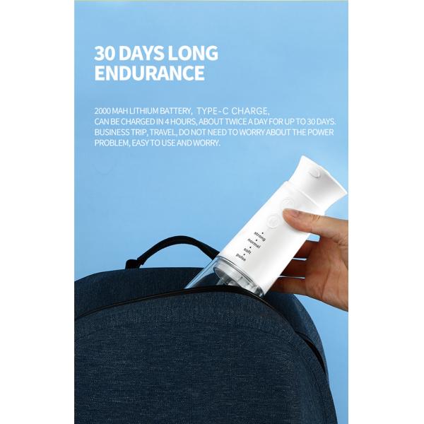 Professional Oral Dental Cordless Oral Care Irrigator Machine Water Flosser Portable Dental Flosser