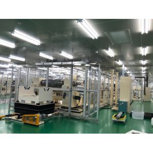 Anti Static Hard Wall Aluminum Frame Modular Clean Room