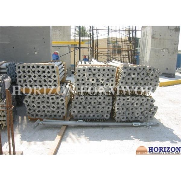 High Loading Capacity Scaffolding Steel Prop Q235 Steel Pipe Zinc Plated Surface