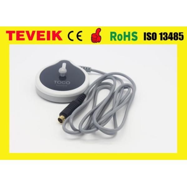 Medical Fetal Transducer Doppler Probe Bionet FC 1400 Round 6 Pin TOCO Patient End