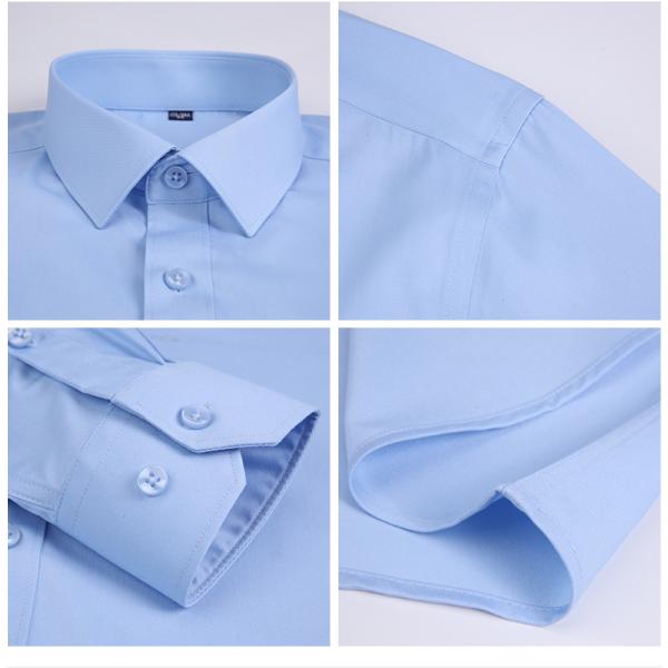 Long Sleeve Shirt Casual Office Wear Business Formal Cardigan for Men in Spring 2023