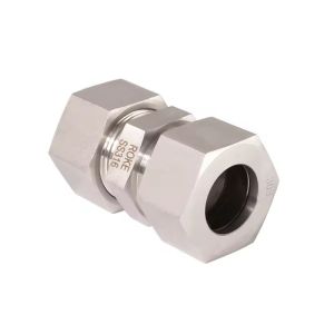 Single Ferrule Compression Fitting Stainless Steel Light 6L-42L Hydraulic