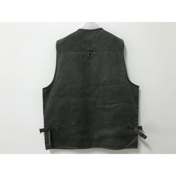 Mens classic vest,mens waist coat, vest in 100% polyester washed fabric, washed green colour, S-3XL