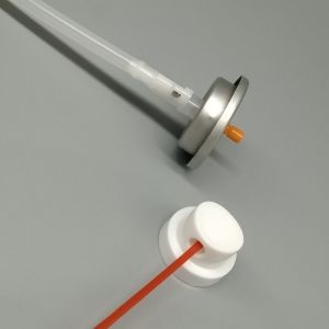 Advanced 360-Degree Aerosol Valve with Ergonomic Actuator for All-Purpose Spray