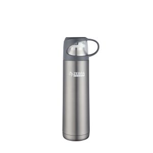 stainless steel thermos flask with cups