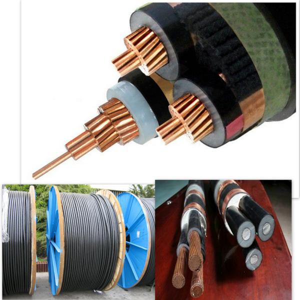 LOW VOLTAGE 3x150mm2 Power Cable for Kenya Tanzania Nigeria 6KV Medium Voltage Cable