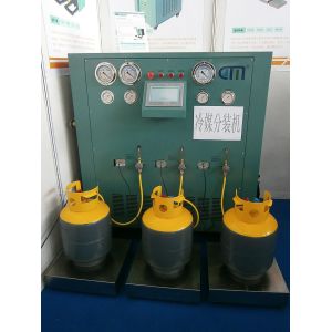 R410a Refrigerant Filling Equipment Air Conditioning Recovery Charging Machine