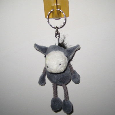 Buy lovely plush donkey keychain at wholesale prices