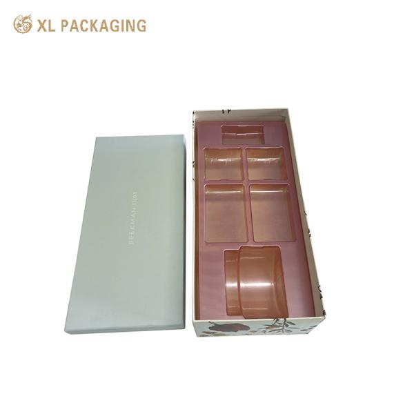 Skincare Custom Size 157gsm Material Cosmetic White Printing Flower Disney Certificate Lid And Base Gift Box