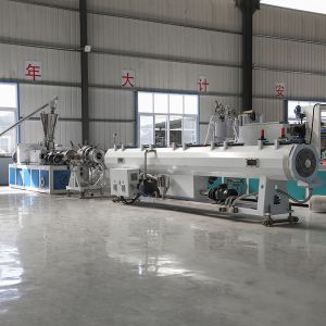 High Productivity UPVC Pipe Extrusion Machinery for 110mm Diameter Pipes