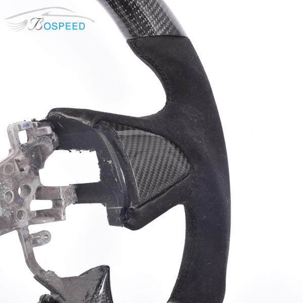 2022 Gloss Honda Carbon Fiber Steering Wheel Civic Alcantara 35cm