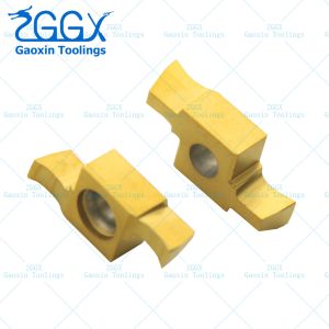 Yellow Parting And Grooving Inserts Metal Turning CNC Tools Insert