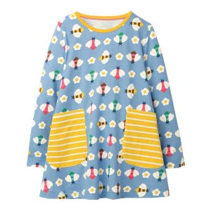 Girls Princess Cotton Embroidery Dress Children'S Dress Clothing