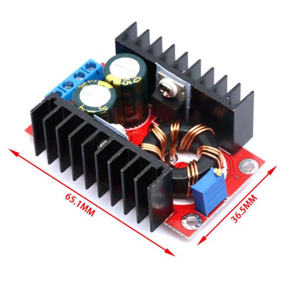 Network Standard 150W Boost Converter 10-32V to 12-35V Step Up Voltage Charger Module