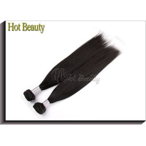 Unprocessed Virgin Peruvian Hair Extensions Silk Straight Style CE SGS