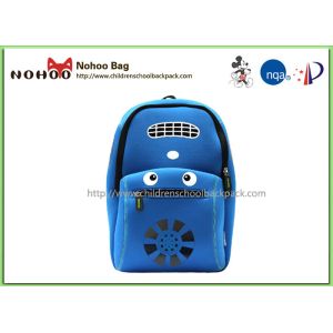 China Blue Kid School Backpack Satchels Cartoon Car Cute School Bags For Boys on sale