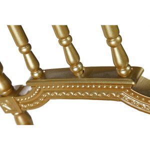 Powder Coating Gold Chiavari Chairs For Weddings Soft Seat Fabric Foam