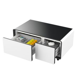 Modern Furniture Smart Coffee Table with Refrigerated Drawer and Wireless