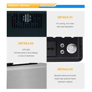 Home Outdoor 110v 220v Power Banks Solar Charging Station Portable Power