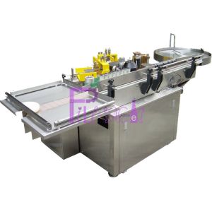 Round Glass Jar Automatic Labeling Machine High Speed Wet Glue