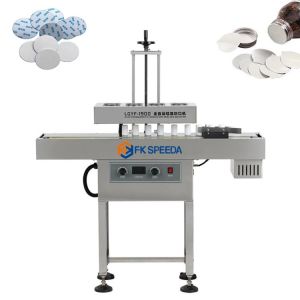Continuous Induction Sealing Machine for Plastic Bottles and Aluminum Containers