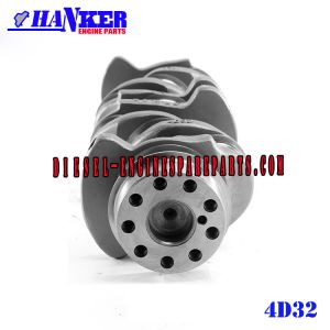 Alloy Cast Iron 4D32 Diesel Engine Crankshaft MD187921